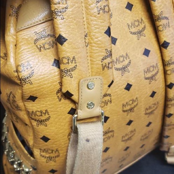 Large stateside stud Mcm Backpack (used) - Picture 4 of 6